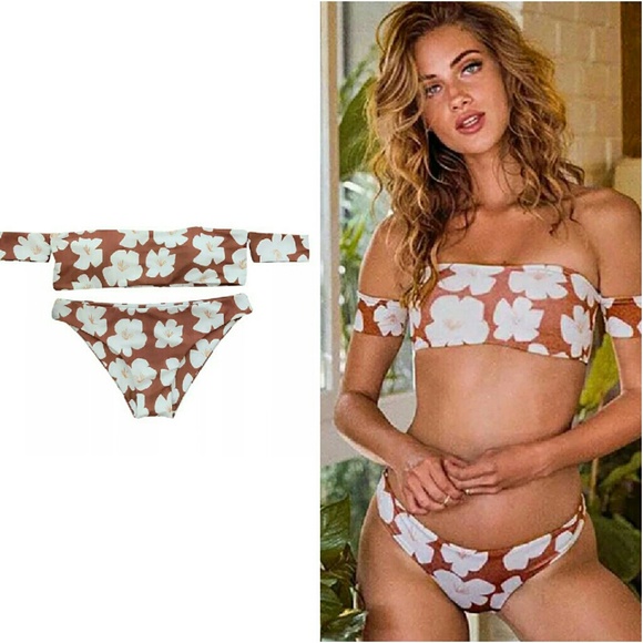 Other - Off the shoulder bikini swimsuit✨